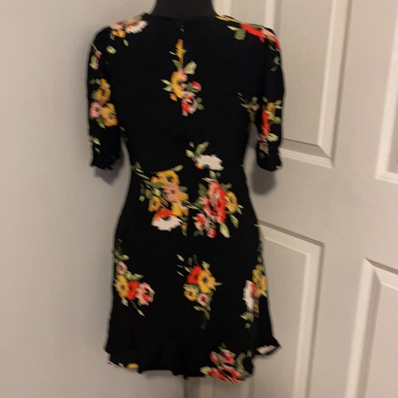 Free People Neon Garden Mini Dress size 8 - Picture 11 of 14